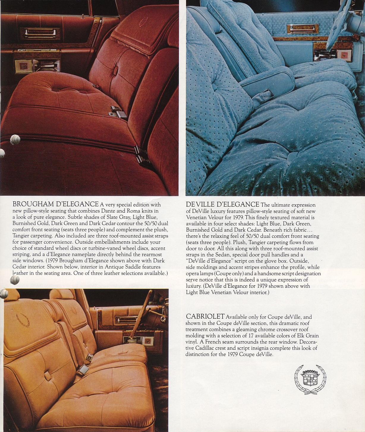 1979 Cadillac Brochure Page 7